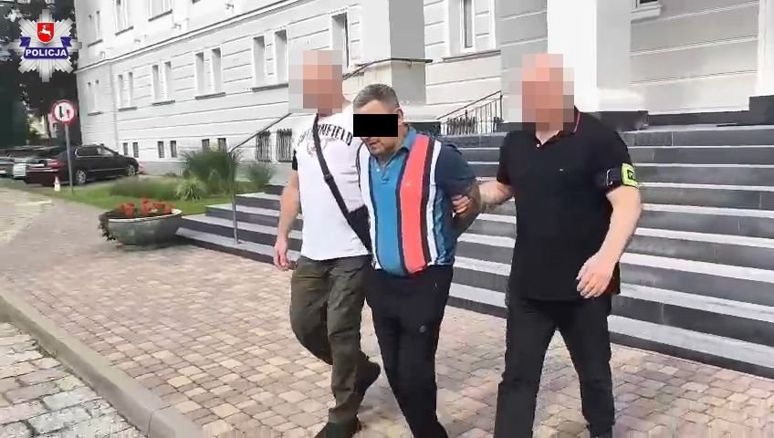 Zatrzymania po strzelaninie w pizzerii /Lubelska Policja