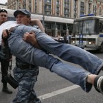Zatrzymania zwolenników Nawalnego w Moskwie i Petersburgu 