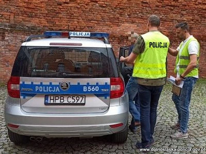 Zatrzymanie 22-latka /Policja Dolnośląska /Policja