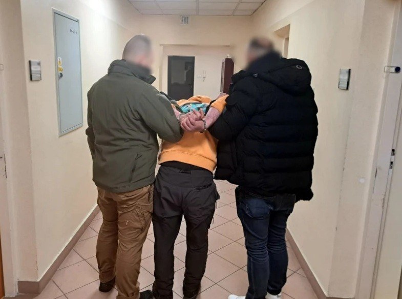 Zatrzymanie 43-latka, fot. Policja /