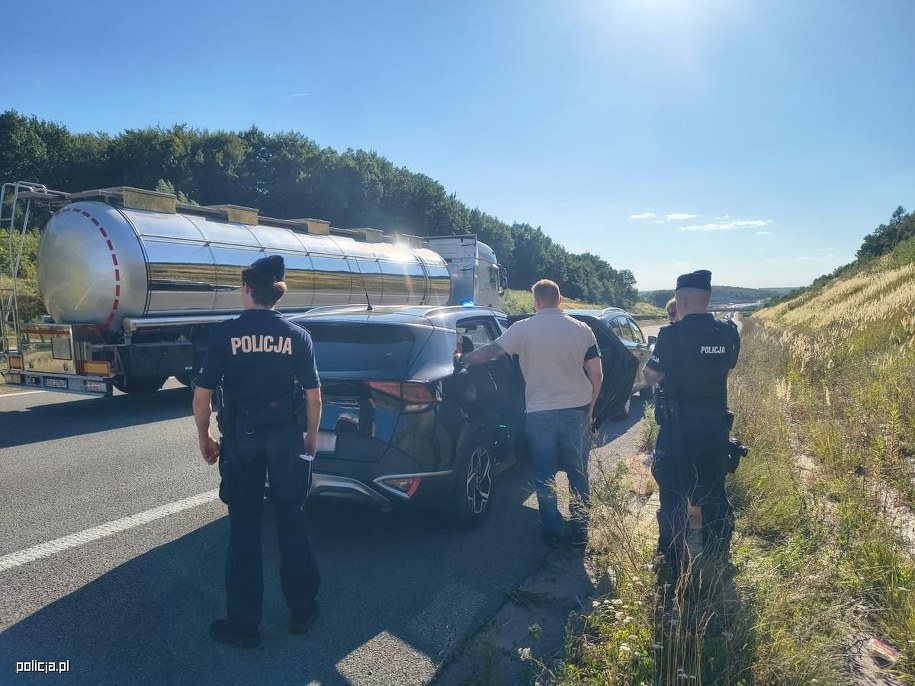 Zatrzymanie 62-latka po 20 latach, fot. Policja Kielce /
