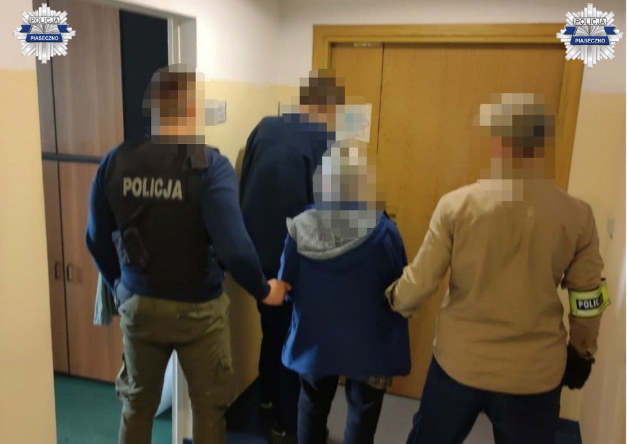 Zatrzymanie 72-latki /KPP Piaseczno /Materiały prasowe