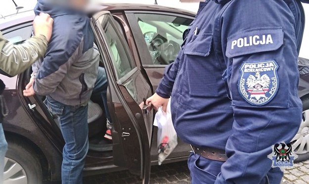 Zatrzymanie agresywnego 47-latka /Policja Dolnośląska /Policja