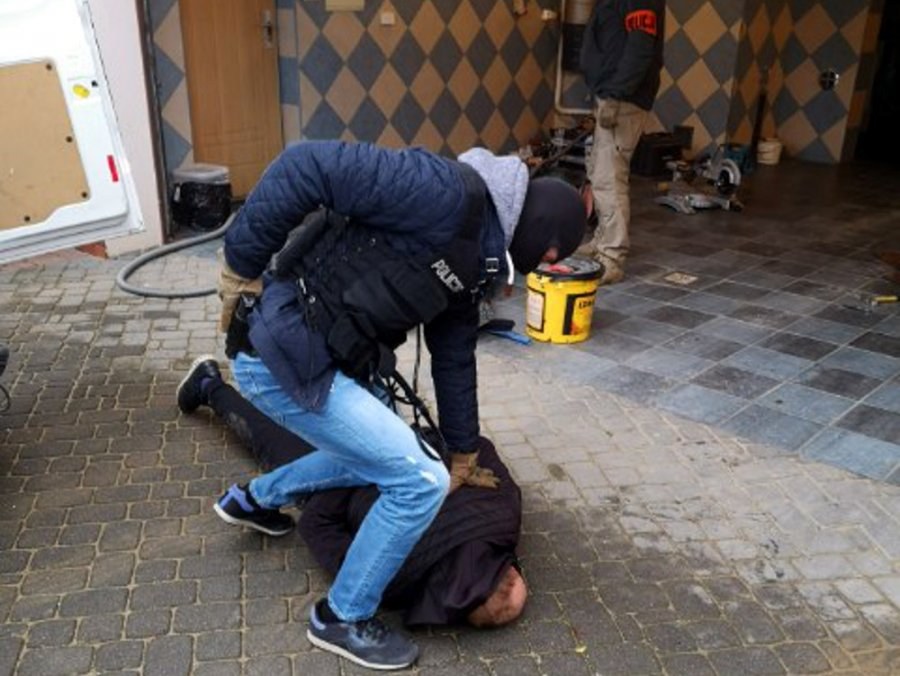Zatrzymanie członków grupy przestępczej /Policja