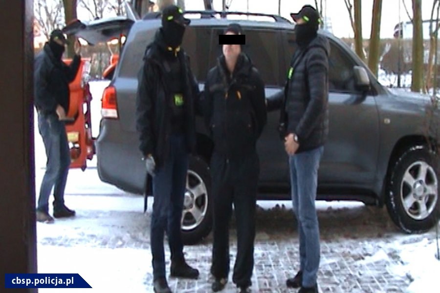 Zatrzymanie Dariusza S. /Policja