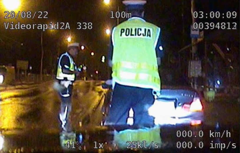 Zatrzymanie driftera w Lublinie /Policja