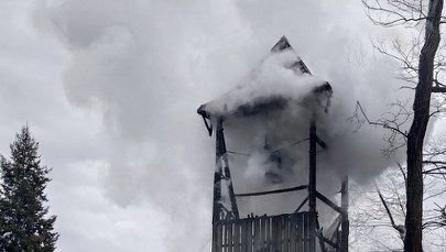 Zatrzymanie po pożarze dzwonnicy. To było podpalenie?