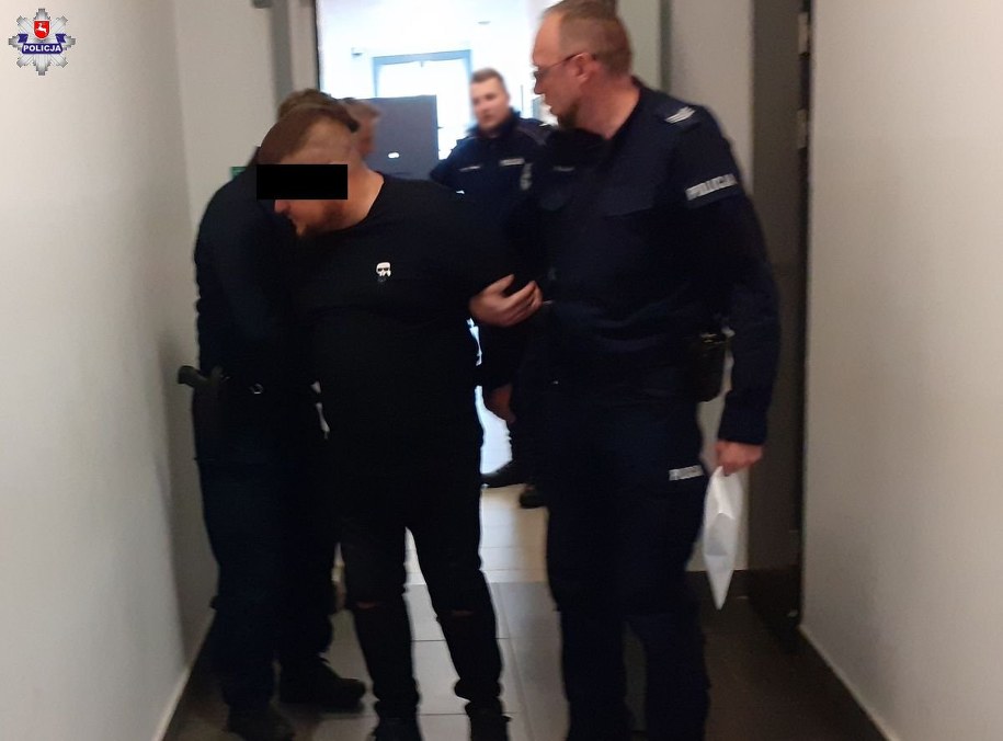 Zatrzymanie podejrzanych /KPP Ryki /Policja