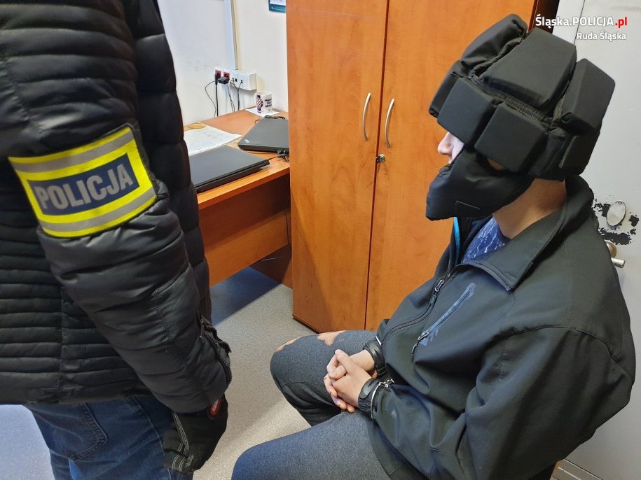 Zatrzymany 24-letni mężczyzna /Policja Śląska /