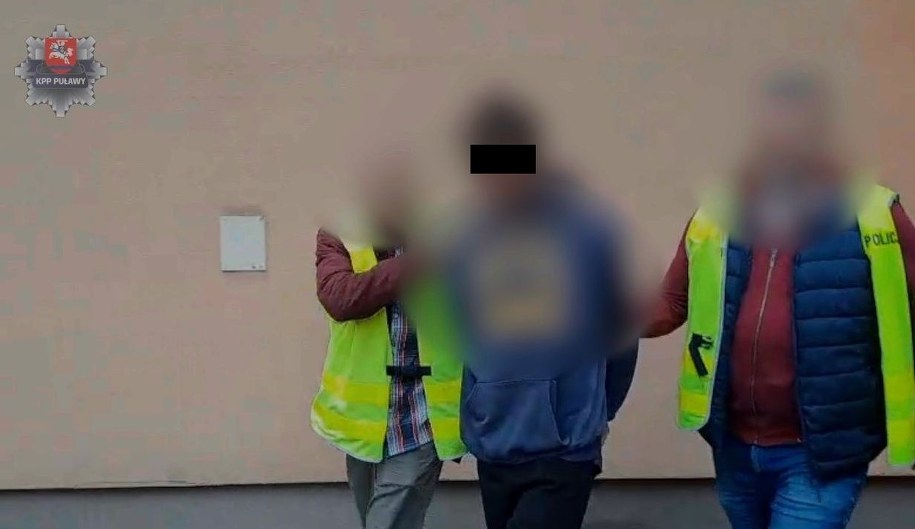 Zatrzymany 25-latek /KPP Puławy /Policja