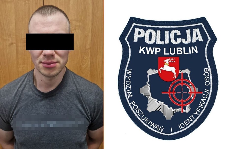 Zatrzymany 32-latek trafił do zakładu karnego, fot. lubelska policja /