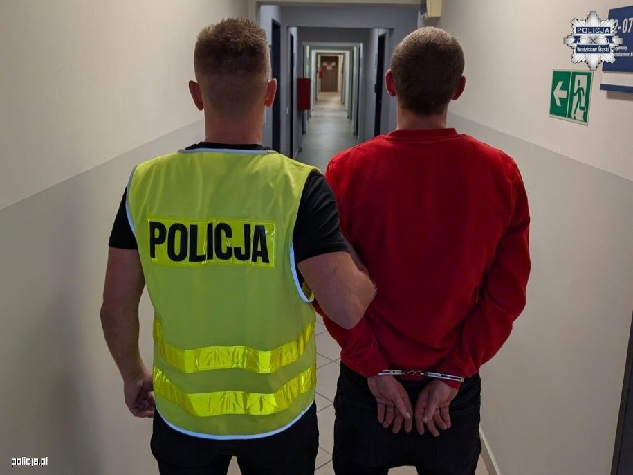 Zatrzymany 36-latek, fot. Policja Wodziasław /
