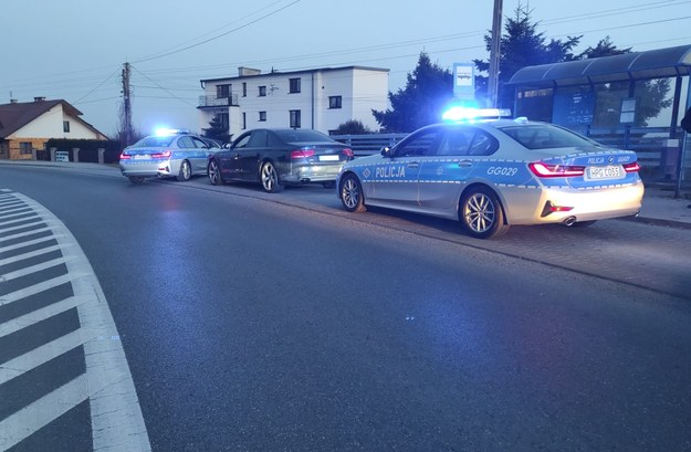 Zatrzymany kierowca  miał 3 promile alkoholu we krwi /Policja Małopolska /Materiały prasowe
