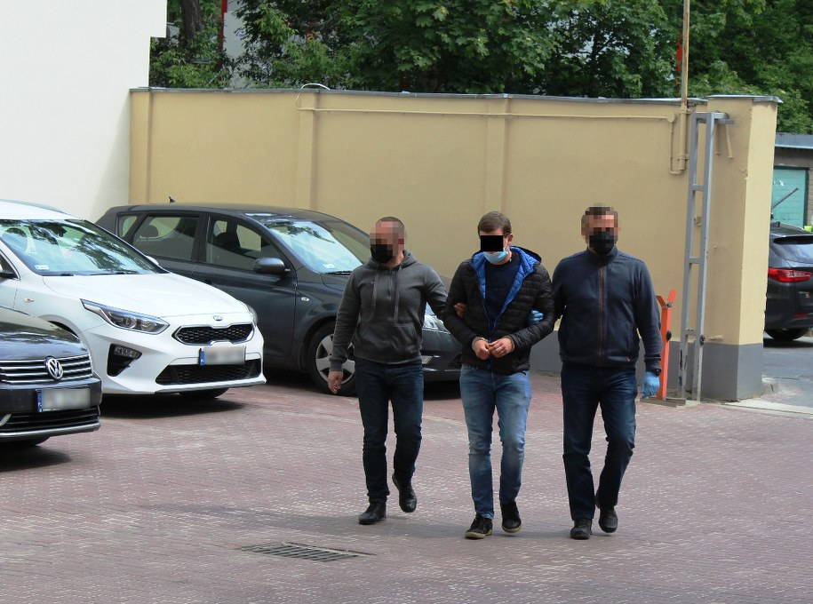 Zatrzymany mężczyzna /Policja