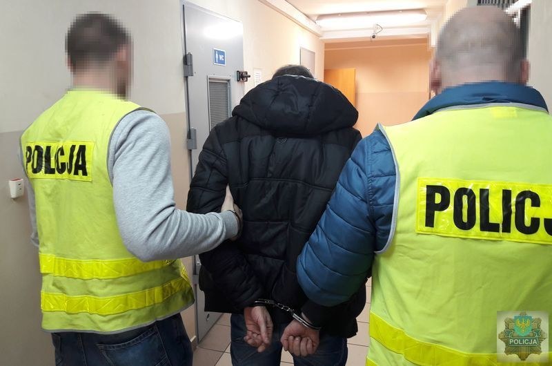 Zatrzymany mężczyzna /Policja