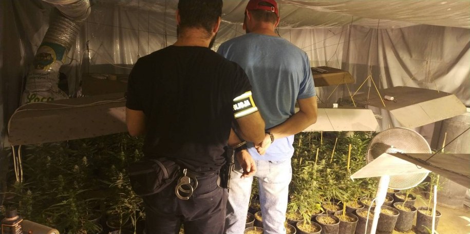 Zatrzymany mężczyzna /Policja