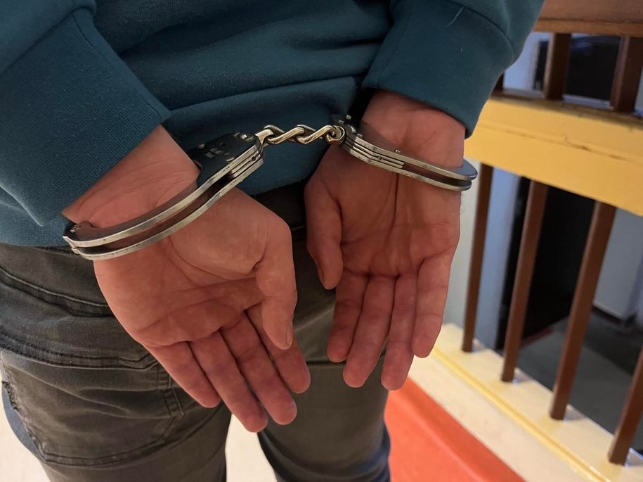 Zatrzymany mężczyzna /Policja