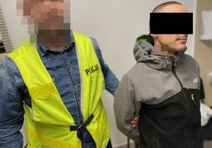 Zatrzymany mężczyzna /KMP Lublin /Policja