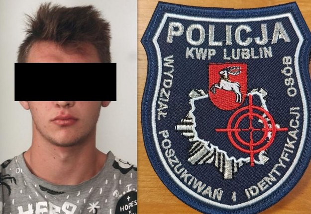 Zatrzymany mężczyzna /KWP Lublin /Policja