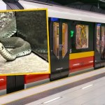 Zatrzymany na schodach, w trakcie pełzania. Nietypowy pasażer metra w Warszawie
