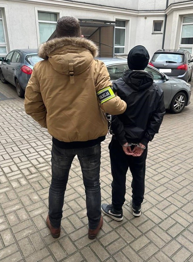 Zatrzymany nastolatek /KMP Łódź /Policja