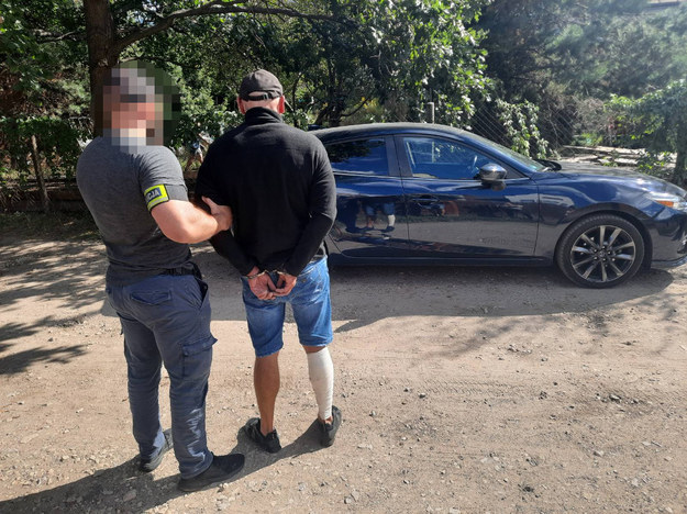 Zatrzymany podejrzany o kradzież samochodu marki mazda / KRP VI – BIAŁOŁĘKA, PRAGA PÓŁNOC, TARGÓWEK /Policja