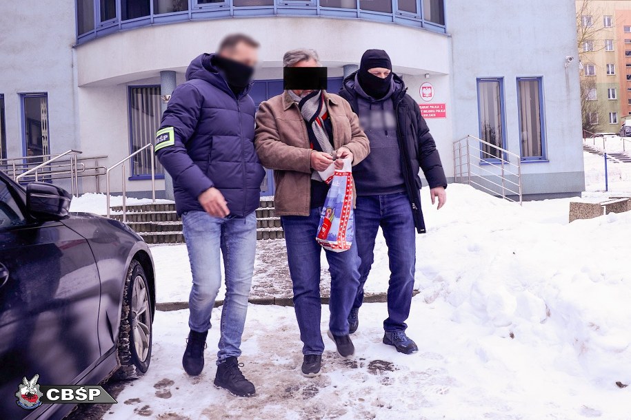 Zatrzymany Ralf G. /Centralne Biuro Śledcze Policji /