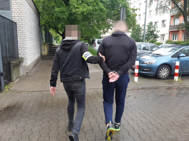 Zatrzymany trafił na trzy miesiące do aresztu /Policja Warszawa Wola /Policja