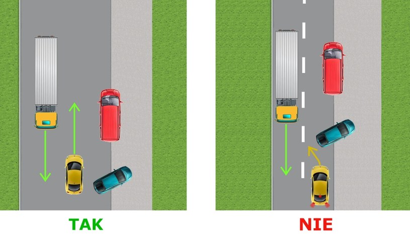 Zatrzymując pojazd na chodniku nie możemy utrudniać ruchy innych pojazdów /INTERIA.PL