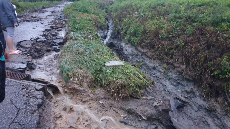 Zawadka gmina Lososina Dolna /Wojewoda Józef Leśniak /