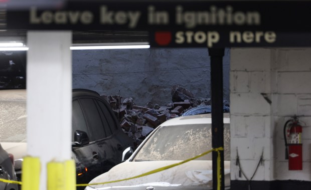 Zawalił się piętrowy parking w Nowym Jorku. Jedna osoba zginęła