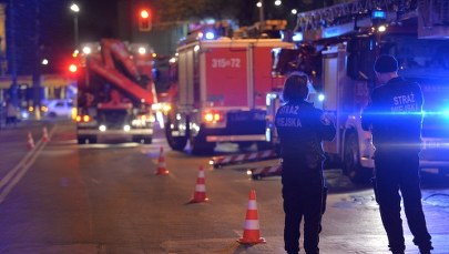 Zawalił się pustostan na warszawskiej Pradze. Ewakuowano mieszkańców sąsiedniej kamienicy