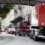 Zawalił się strop kamienicy w Warszawie