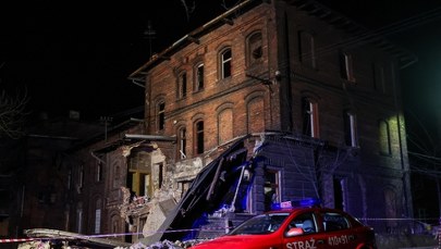 Zawaliła się część kamienicy w bytomskiej dzielnicy Bobrek