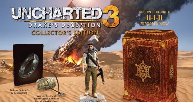 Zawartość kolekcjonerskiej edycji Uncharted 3 /Informacja prasowa