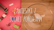 Zawieszki z suchej porcelany