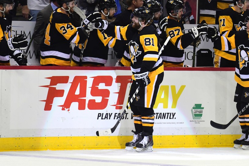 Zawodnicy Pittsburgh Penguins /AFP