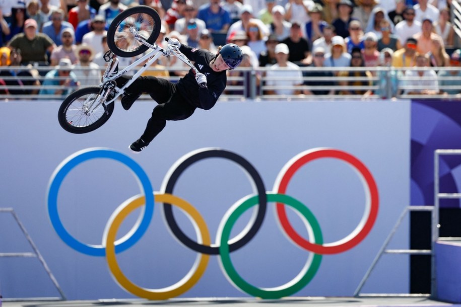 Zawody BMX freestyle podczas Letnich Igrzysk Olimpijskich w Paryżu /ODD ANDERSEN /East News/AFP