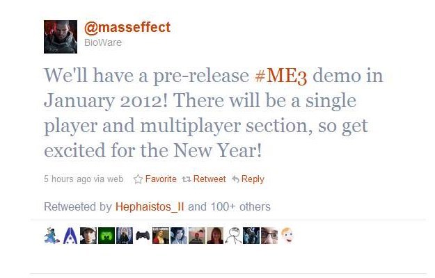 Zawpowiedź demonstracyjnej wersji Mass Effect 3 /CDA