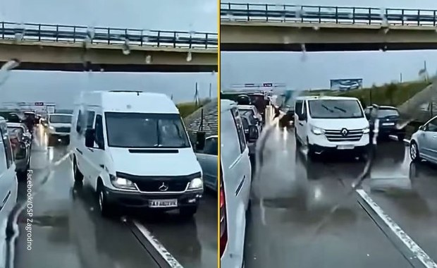 Zawracali na A4 korytarzem życia. Strażacy: Kolejny przykład głupoty