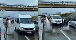 Zawracali na A4 korytarzem życia. Strażacy: Kolejny przykład głupoty