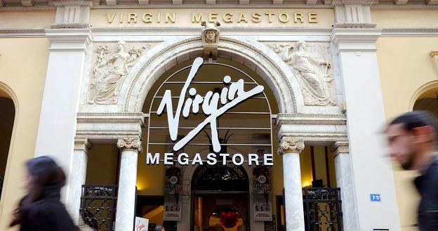 Zbankrutował największy w Europie sklep z płytami "Virgin Megastore" /AFP