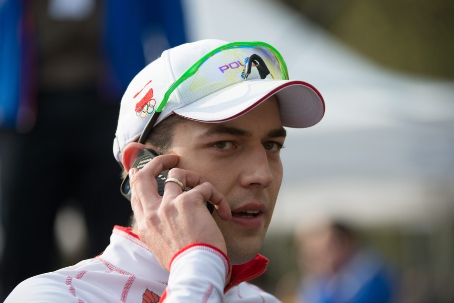 Zbigniew Bródka zawalczy w Tour de Pologne dla amatorów /Grzegorz Michałowski /PAP