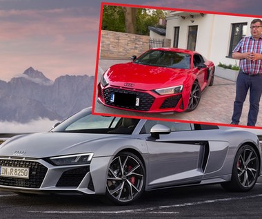 Zbigniew Stonoga testuje samochody. Audi R8 na pierwszy ogień