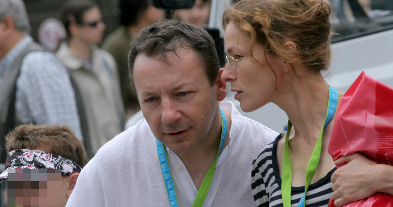 Zbigniew Zamachowski i Aleksandra Justa, 2007 rok /MAI /AKPA