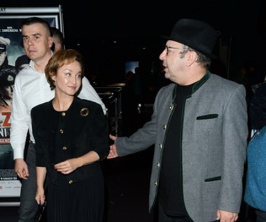 Zbigniew Zamachowski i Gabriela Muskała razem na premierze filmu "Orzeł. Ostatni patrol"