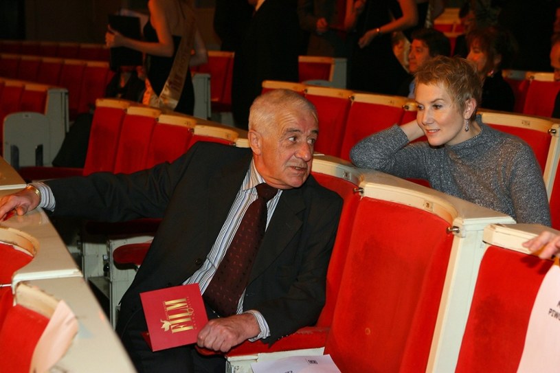 Zbigniew Zapasiewicz i Olga Sawicka /Fotek /Reporter