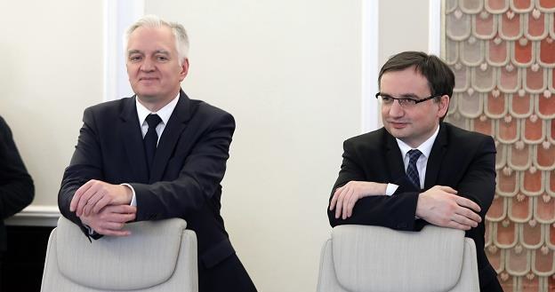 Zbigniew Ziobro i Jarosław Gowin /PAP