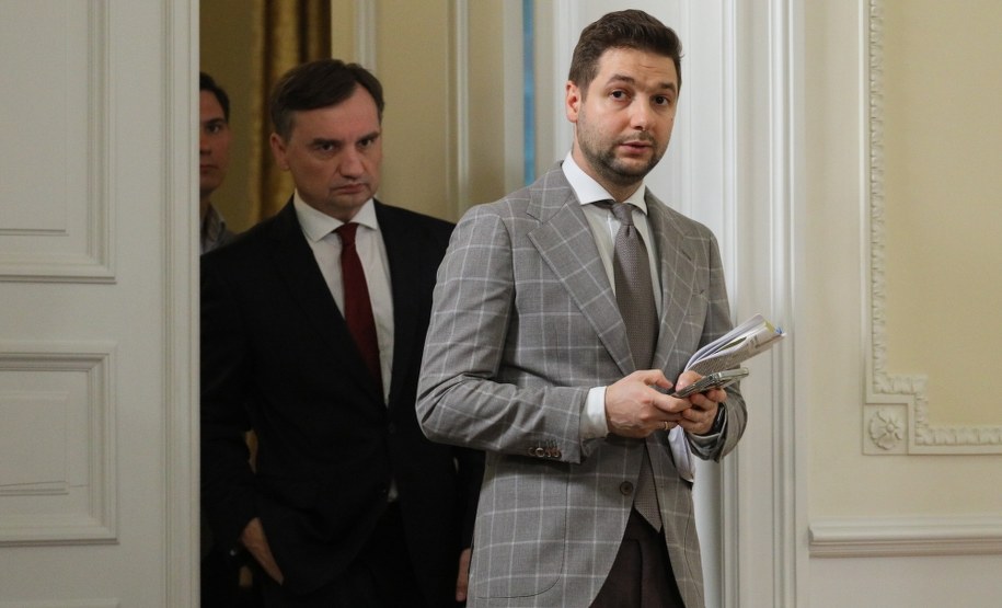 Zbigniew Ziobro i Patryk Jaki na zdj. z 2022 r. /Paweł Supernak /PAP