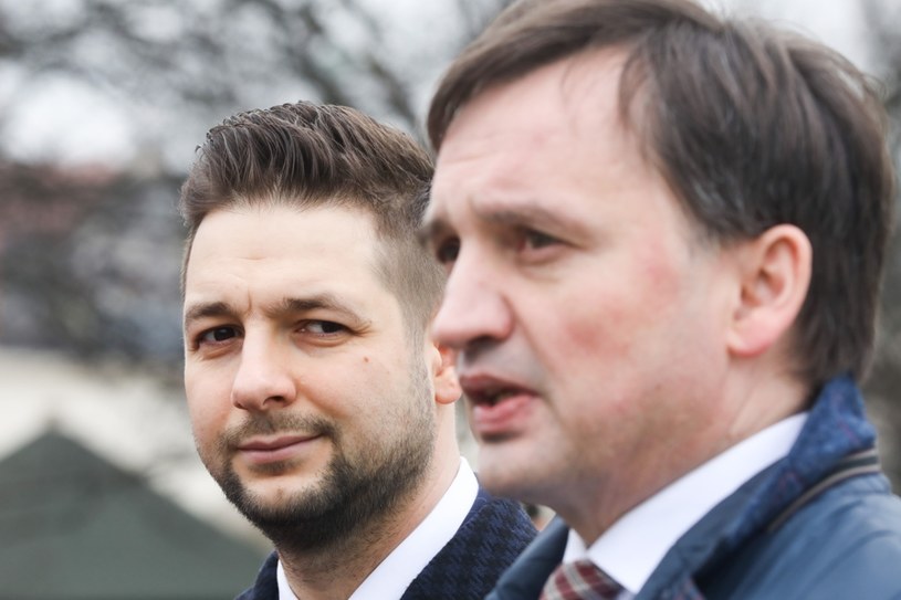 Zbigniew Ziobro i Patryk Jaki /Beata Zawrzel/REPORTER /Reporter